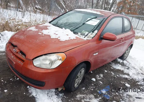 2010 Hyundai Accent Gs from USA, damaged, VIN KMHCM3AC8AU149547